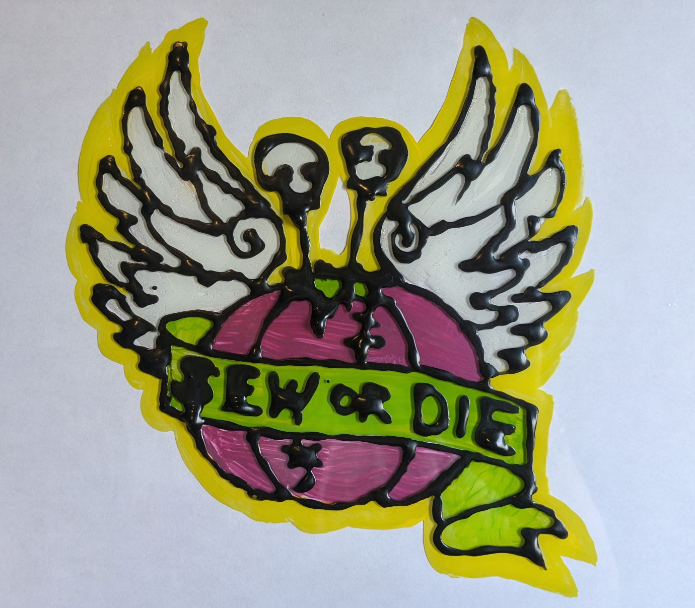 Glass Painting: Saturday 4-6pm